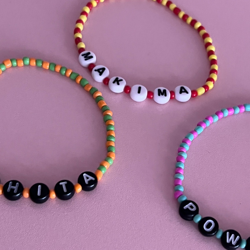 3 Chainsaw Man Themed Bracelets - Picture 4 of 5
